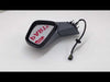 Fits Vauxhall Mokka 2012- Door Wing Mirror Electric Heated Power Fold Primed Cover & Base Passenger Side video