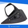 Fits Hyundai I10 2008-2011 Door Wing Mirror Electric Black Driver Side  thumbnail