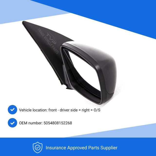 Fits Hyundai I10 2008-2011 Door Wing Mirror Electric Black Driver Side  - image 3