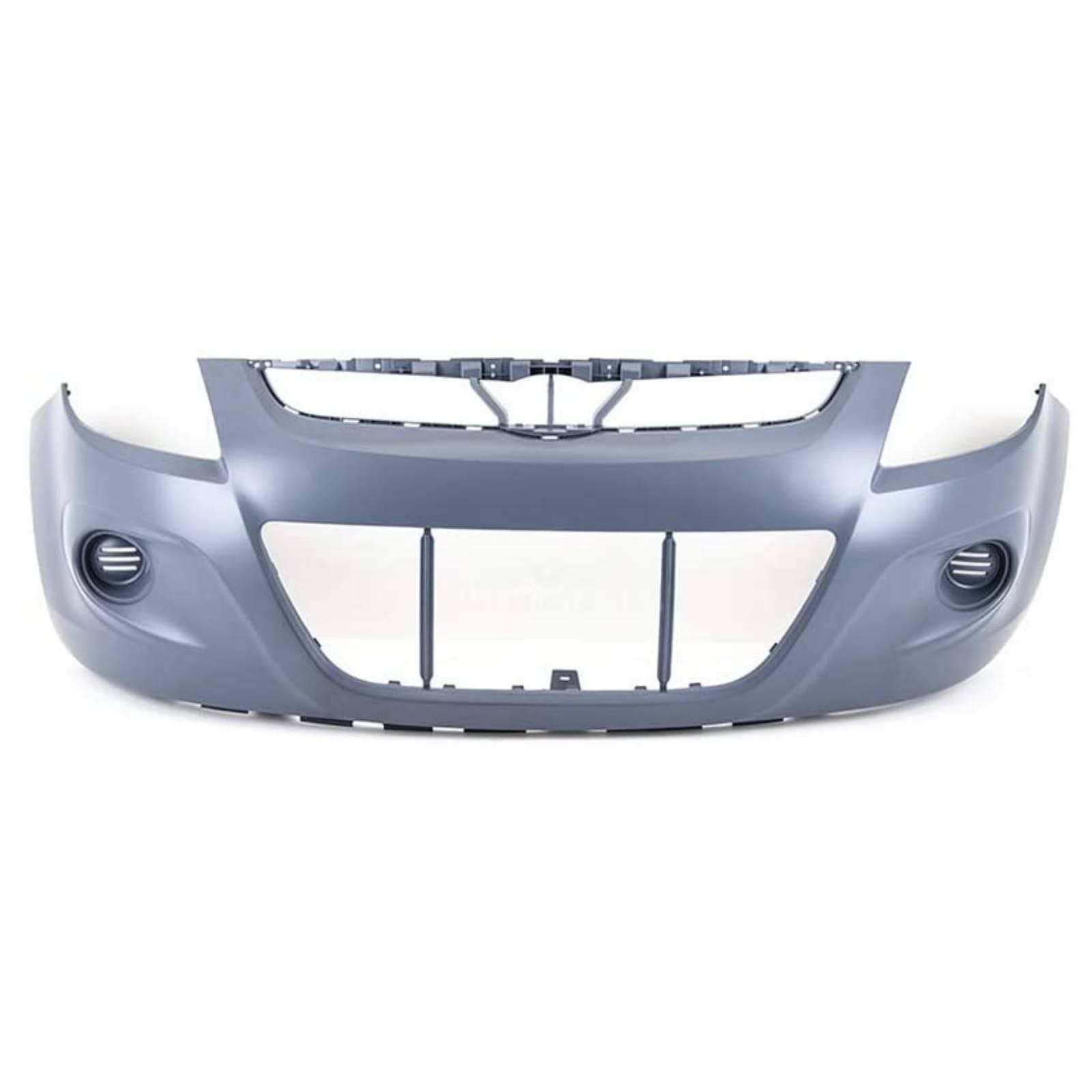 Hyundai I20 2009-2012 Front Bumper Primed No Fog Holes