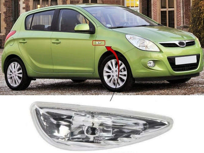 Fits Hyundai I20 2009-2012 Front Wing Indicator Driver Side - tradevehicleparts.co.uk
