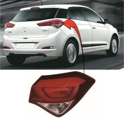 Fits Hyundai I20 5Dr Hatch 2015-2018 Rear Light Lamp Outer Section Driver Side - tradevehicleparts.co.uk