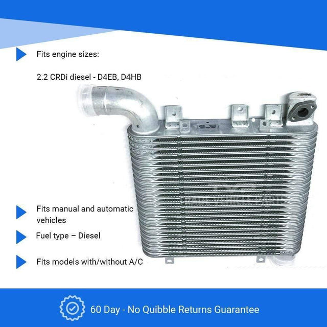 Fits Hyundai Santa Fe 2006-2010 Intercooler (2.2 Crdi) (Manual/Automatic) (With/Without Ac) - image 3