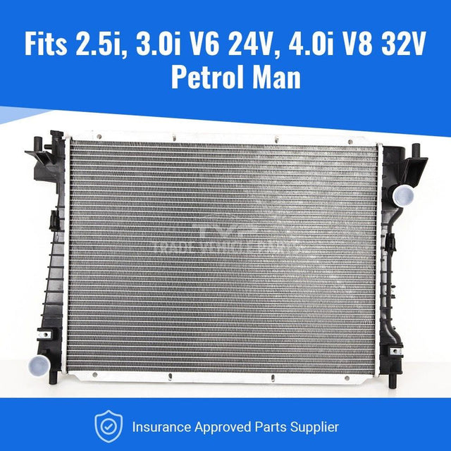 Fits Jaguar S-Type 1998-2007 Radiator (2.5 I V6 24V, 3.0 I V6 24V, 4.0 I V8 32V 4.2 l Supercharged) ( Petrol) ( Man) ( With/Without Ac) - image 2