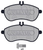 Juratek Brake Pads Full Set of 4 With 4 X Bolts Front JCP1978 thumbnail