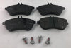 Juratek Brake Pads Full Set of 4 With 4 X Bolts Front JCP1978 thumbnail