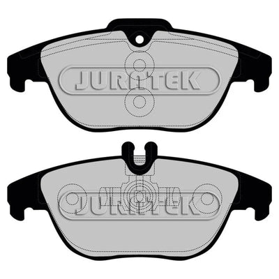 Brake Pads Full Set of 4 Rear JCP1980 Juratek - tradevehicleparts.co.uk