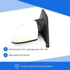 Fits Kia Picanto 2007-2011 Door Wing Mirror Electric Heated Not Primed Passenger Side thumbnail