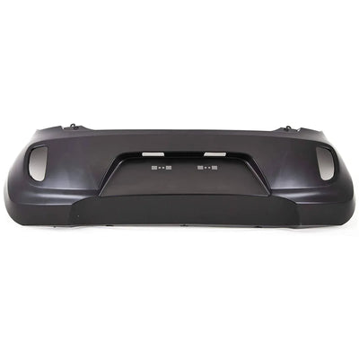 Fits Kia Picanto 2011-2015 Rear Bumper Black 5Dr - tradevehicleparts.co.uk