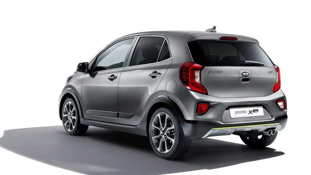 Fits Kia Picanto 2017- Rear Bumper Mat Black - image 2