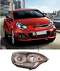 Fits Kia Rio 2011-2015 Headlight Headlamp Halogen Black Type Driver Side No Motor Included thumbnail