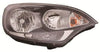 Fits Kia Rio 2011-2015 Headlight Headlamp Halogen Black Type Driver Side No Motor Included thumbnail