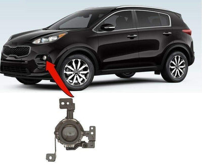 Fits Kia Sportage 2016-2018 Fog Light Lamp Passenger Side - tradevehicleparts.co.uk