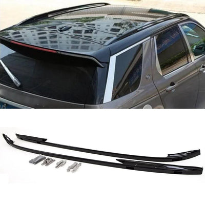 Fits Land Rover Discovery Sport 2015- Roof Rail Racks Black Not For Panoramic Roof - tradevehicleparts.co.uk