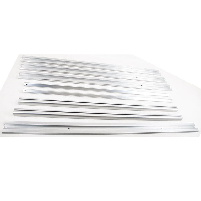 Deck Tray Platform Carry Box Luggage Carrier Roof Rack Luggage Cargo Aluminium Extra Large Silver - image 6