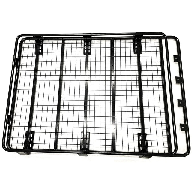 Large Full Basket Roof Rack Tray Luggage Cargo Steel Universal - image 3