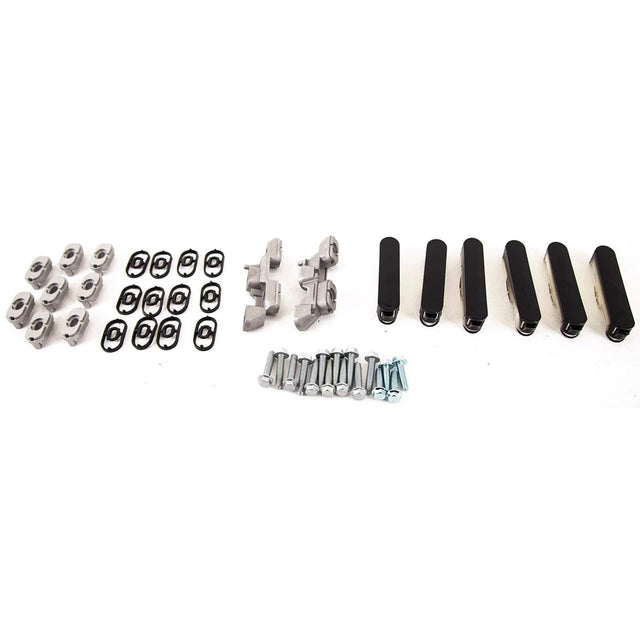 Fits Land Rover Discovery 5 L462 2017- Roof Rails Rack Bars Pair Aluminium Black - image 6