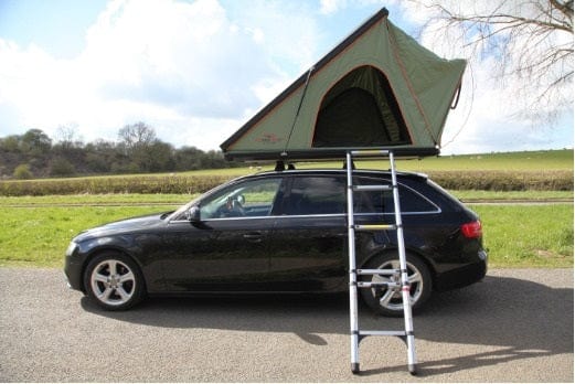 LR4103 Roof Top Camping Tent Hard Shell 2 Person Pop-up Tent Box