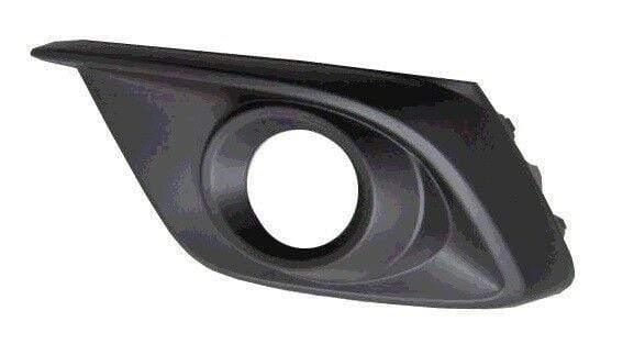 Fits Mazda 3 2013-2016 Front Bumper Fog Grille Fog Lamp Hole Passenger Side - image 2