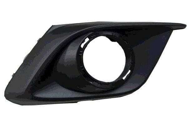 Fits Mazda 3 2013-2016 Front Bumper Fog Grille With Fog Lamp Hole & Moulding Hole Driver Side - image 2