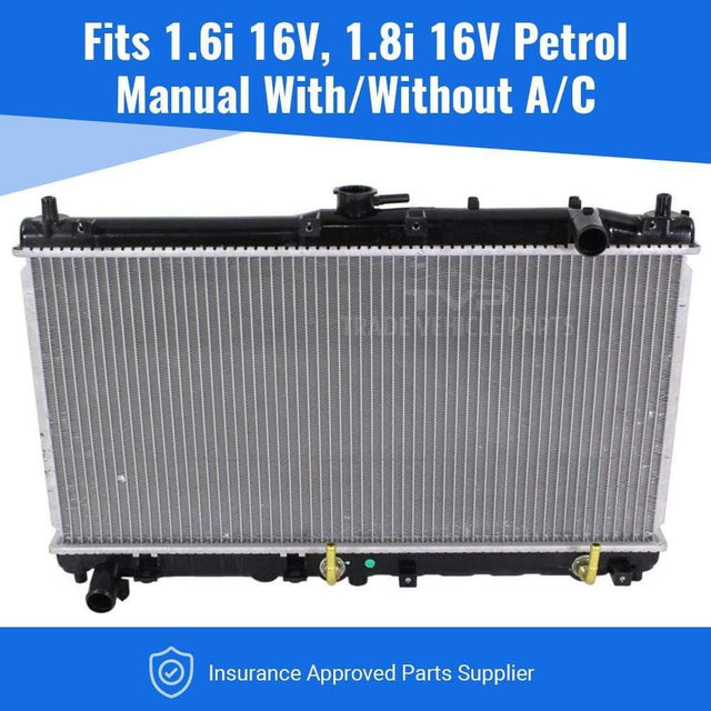 Fits Mazda Mx-5 1998-2005 Radiator (1.6I 16V, 1.8I 16V Petrol) (Manual) (With/Without Ac) - image 2