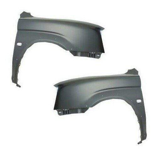 MB1202 Mitsubishi L200 1996-2006 Front Wings With Indicator And Moulding Hole Left & Right Side Pair