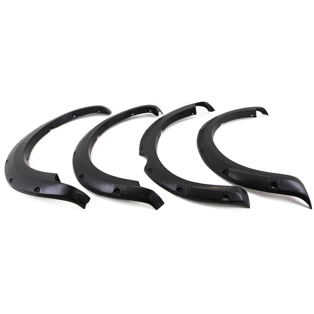 Fits Mitsubishi L200 2006-2013 60mm Wide Wheel Arches Extensions Fender Flares Set Black - image 3