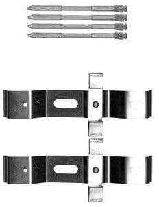 Mintex Brake Pad Accessory Fitting Kit Full Set Front Axle MBA0004 - image 2