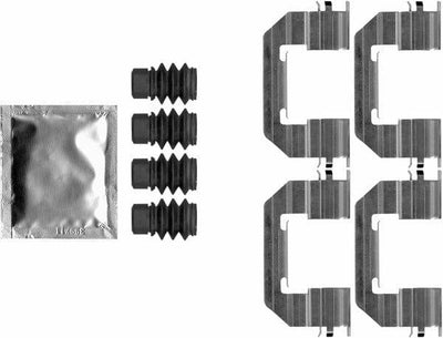 Brake Pad Accessory Fitting Kit Full Set Front Axle MBA0011 Mintex - tradevehicleparts.co.uk