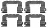 Mintex Brake Pad Accessory Fitting Kit Full Set Front Axle MBA0017 thumbnail