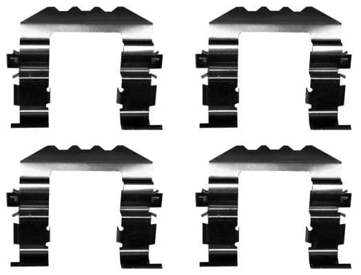 Mintex Brake Pad Accessory Fitting Kit Full Set Front Axle MBA0018 - image 3