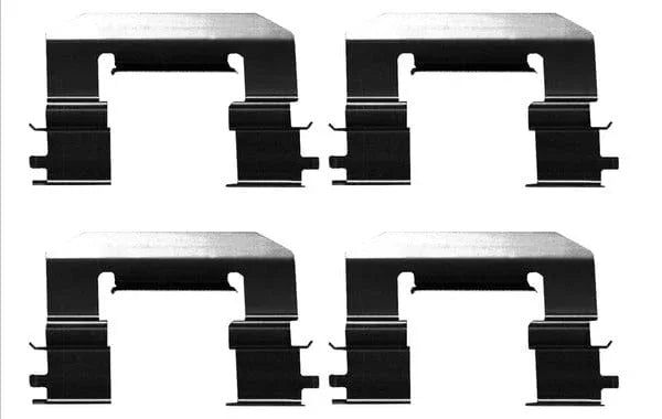 Mintex Brake Pad Accessory Fitting Kit Full Set Front Axle MBA0023 - image 2