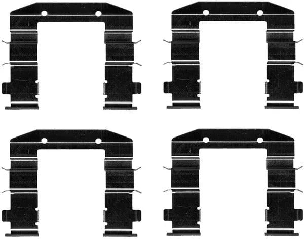 Mintex Brake Pad Accessory Fitting Kit Full Set Front Axle MBA0037 - image 2