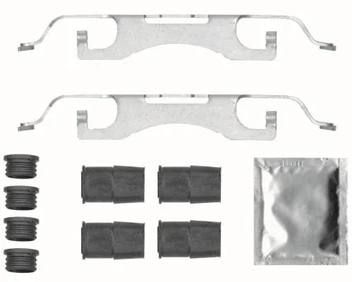 Mintex Brake Caliper Accessory Fitting Kit Full Set Front Axle MBA0049 - image 3