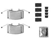 Mintex Brake Caliper Accessory Fitting Kit Full Set Front Axle MBA0051 thumbnail