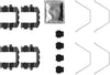 Mintex Brake Pad Accessory Fitting Kit Full Set Front Axle MBA0057 thumbnail