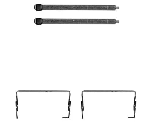 Mintex Brake Pad Accessory Fitting Kit Full Set Rear Axle MBA0071 - image 2