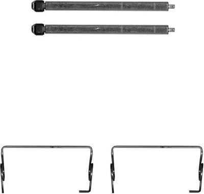 Brake Pad Accessory Fitting Kit Full Set Rear Axle MBA0071 Mintex - tradevehicleparts.co.uk