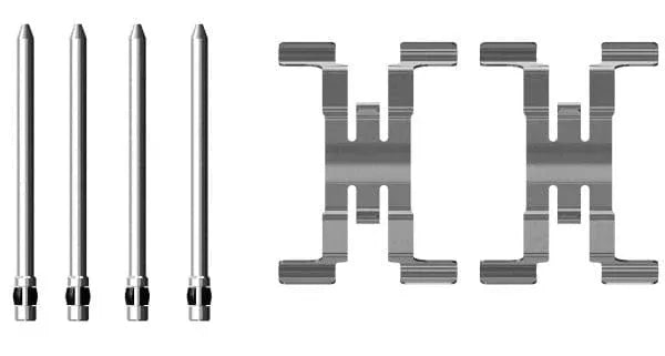Mintex Brake Pad Accessory Fitting Kit Full Set Front Or Rear Axle MBA0082 - image 2