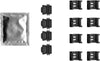 Mintex Brake Pad Accessory Fitting Kit Full Set Rear Axle MBA0083 thumbnail