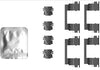 Mintex Brake Pad Accessory Fitting Kit Full Set Rear Axle MBA0096 thumbnail