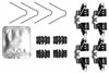 Mintex Brake Pad Accessory Fitting Kit Full Set Rear Axle MBA0098 thumbnail