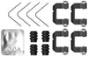 Mintex Brake Pad Accessory Fitting Kit Full Set Front Axle MBA0102 thumbnail