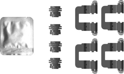 Brake Pad Accessory Fitting Kit Full Set Rear Axle MBA0106 Mintex - tradevehicleparts.co.uk