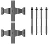 Mintex Brake Pad Accessory Fitting Kit Full Set Front Axle MBA0109 thumbnail