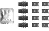Mintex Brake Pad Accessory Fitting Kit Full Set Front Axle MBA0110 thumbnail
