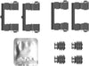 Mintex Brake Pad Accessory Fitting Kit Full Set Front Axle MBA0112 thumbnail