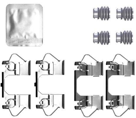 Mintex Brake Pad Accessory Fitting Kit Full Set Front Axle MBA0116 - image 3