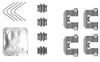 Mintex Brake Pad Accessory Fitting Kit Full Set Rear Axle MBA0117 thumbnail