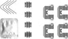 Mintex Brake Pad Accessory Fitting Kit Full Set Rear Axle MBA0117 thumbnail
